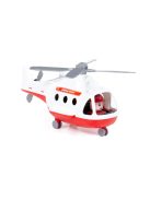 POLESIE műanyag ALPHA mentőhelikopter FEHÉR