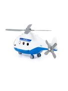 POLESIE műanyag ALPHA rendőrhelikopter FEHÉR