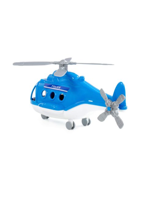 POLESIE műanyag ALPHA rendőrhelikopter KÉK