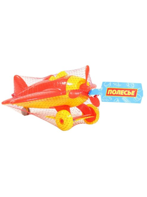 POLESIE műanyag OMEGA repülőgép PIROS