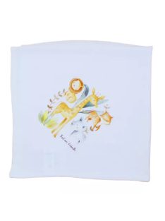 Tetra kifogó - fürdőlepedő 140x140cmcm fehér szafaris 