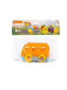 POLESIE műanyag szerelhető BUSZ csavarhúzóval NARANCS/KÉK