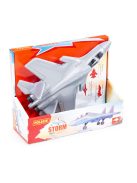 POLESIE műanyag vadászgép kihajtató kerekekkel SZÜRKE/KÉK