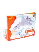 POLESIE műanyag vadászgép kihajtató kerekekkel SZÜRKE/KÉK