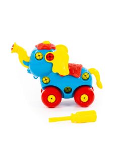 POLESIE műanyag szerelhető ELEFÁNT csavarhúzóval