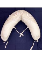DOMBABY terhességi és szoptatós párna 30x120 cm BÉZS CSILLAGOS