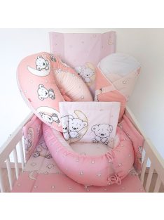   DOMBABY terhességi és szoptatós párna 30x120 cm PINK CSILLAGOS