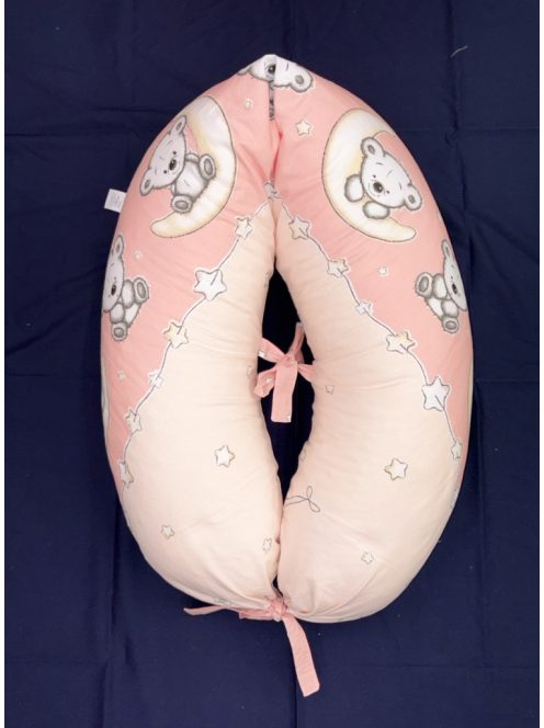 DOMBABY terhességi és szoptatós párna 30x120 cm PINK CSILLAGOS