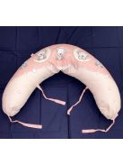 DOMBABY terhességi és szoptatós párna 30x120 cm PINK CSILLAGOS