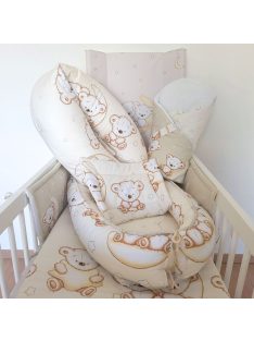 DOMBABY Babafészek  50x75cm  BÉZS CSILLAGOS