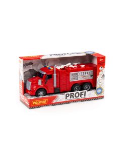 POLESIE műanyag tűzoltó kamion PIROS