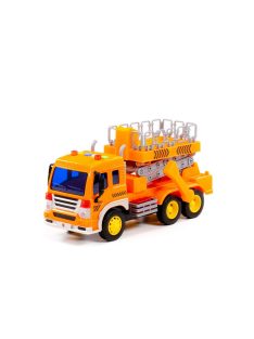 POLESIE műanyag emelőkosaras autó NARANCS