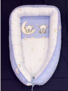DOMBABY Babafészek  50x75cm MACIS KÉK