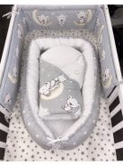 DOMBABY Babafészek 50x75cm  MACIS SZÜRKE