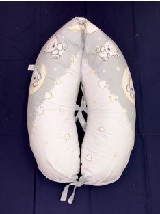   DOMBABY terhességi és szoptatós párna 30x120 cm MACIS SZÜRKE 