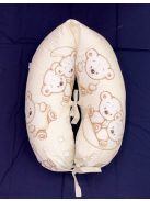 DOMBABY terhességi és szoptatós párna 30x120 cm MACIS BÉZS