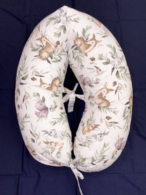 DOMBABY terhességi és szoptatós párna 30x120 cm ŐZIKE ZÖLD 