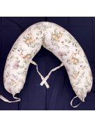 DOMBABY terhességi és szoptatós párna 30x120 cm ŐZIKE ZÖLD 