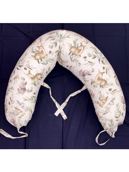 DOMBABY terhességi és szoptatós párna 30x120 cm ŐZIKE ZÖLD 