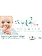Baby Control Premium 2 légzésfigyelő készülék 2 extra nagy lappal