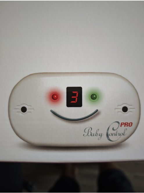 Baby Control Premium 2 légzésfigyelő készülék 2 extra nagy lappal