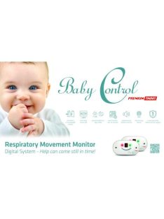   Baby Control Premium TWINS légzésfigyelő készülék 2 gyermek számára ikreknek