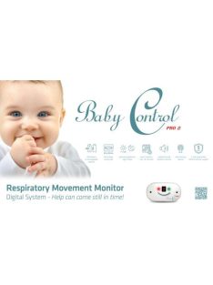   Baby Control Pro 2 légzésfigyelő készülék 28x47 cm 2 lappal