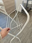 Kádállvány összecsukható kádhoz/kád nélkül FEHÉR