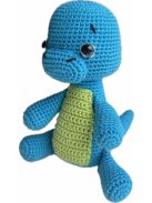 Kézzel Horgolt kicsi dínó  14 cm - Amigurumi