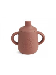 NUUROO szilikon ivópohár/itatópohár  - Mahagóni