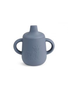 NUUROO szilikon ivópohár/itatópohár -óceán kék