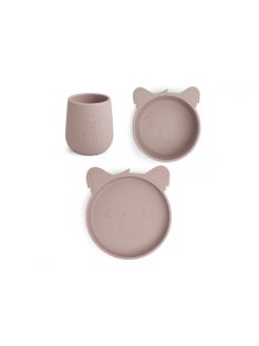 NUUROO szilikon 3 részes étkészlet- Judi koala rózsa