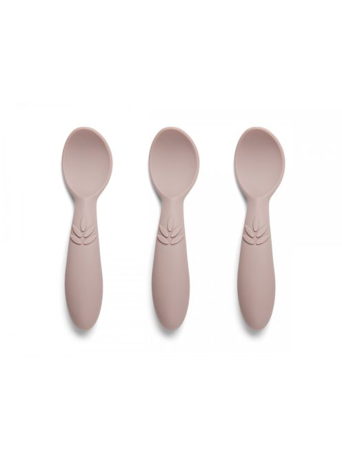 NUUROO szilikon kanál 3db- rózsa