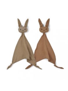 NUUROO nyuszis szundikendő- 2 darab- barna/homok