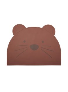 NUUROO szilikon tényéralátét - mahagóni egérke