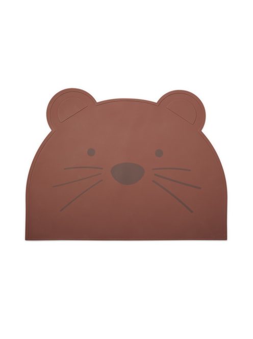 NUUROO szilikon tényéralátét - mahagóni egérke