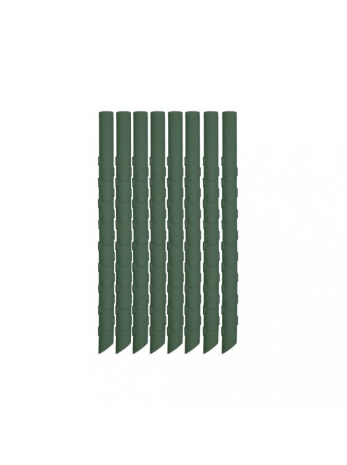 NUUROO szilikon szívószál 8db- sötétzöld