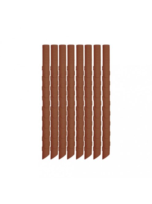 NUUROO szilikon szívószál 8db- karamell