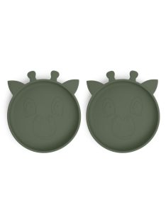 NUUROO lapostányér 2db- sötétzöld