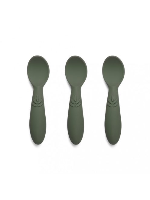 NUUROO szilikon kanál 3db- sötétzöld