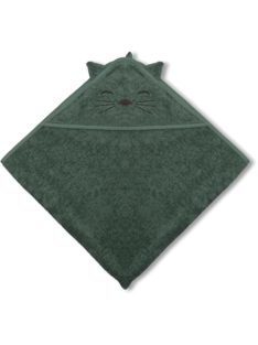 Nuuroo Aki kapucnis junior törölköző-Falevél