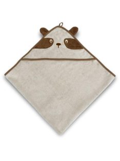 Nuuroo Aki kapucnis junior törölköző-Fehér