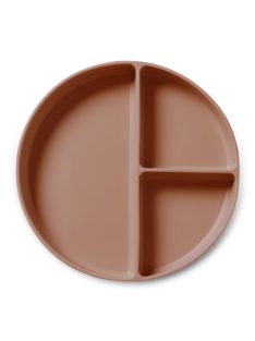 NUUROO Osztott szilikon tányér- Csokoládé