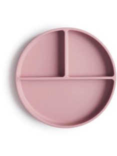 NUUROO Osztott szilikon tányér-Rózsa