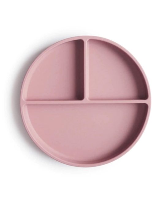 NUUROO Osztott szilikon tányér-Rózsa