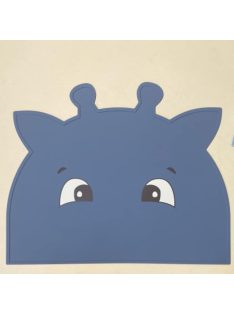 NUUROO Albert szilikon tányéralátét- Tengerkék zsiráf