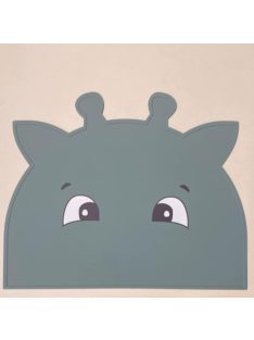   NUUROO Albert szilikon tányéralátét- Sötétzöld zsiráf