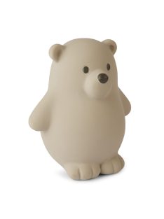 NUUROO Zaza szilikon fürdőjáték- natur maci