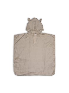 Nuuroo Flor muszlin poncsó - Natural