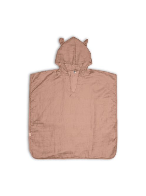 Nuuroo Flor muszlin poncsó - Rose